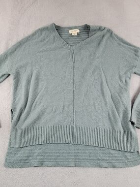 Light Sage V-Neck Women's Sweater - Jessica Simpson